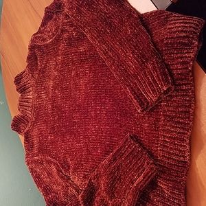 Soft copper colored Philosophy vermile sweater